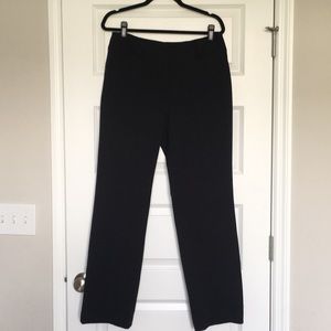 Ann Taylor Black curvy dress pants size 8